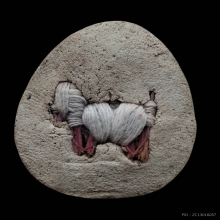 พระปิดตาหลวงปู่เย็น วัดสระเปรียญ พิมพ์ใหญ่