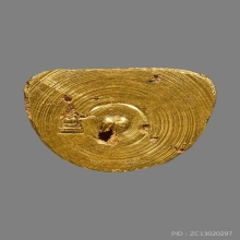 รูปหล่อสมเด็จโต วัดบางขุนพรหม  รุ่น101ปี  เนื้อทองคำ ปี2517