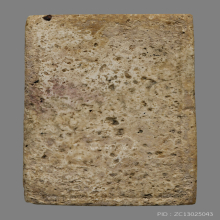 พระสมเด็จบางขุนพรหม พิมพ์ฐานคู่ ชำรุด