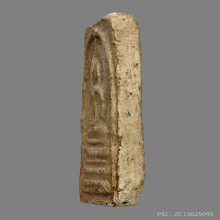 พระสมเด็จบางขุนพรหม พิมพ์ฐานคู่ ชำรุด