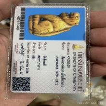 เขี้ยวเสือหลวงพ่อนก วัดสังกะสี ยุคต้นเก่ามาก