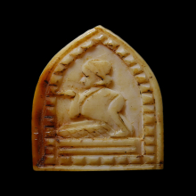 งาแกะแม่นางกวัก หลังพระพุทธหลวงพ่อเดิม วัดหนองโพ