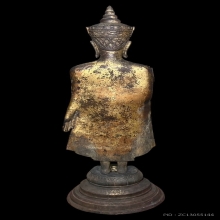 พระพุทธรูปทรงเครื่อง ศิลปสมัยอยุธยา ปางประทานอภัย