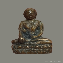 รูปหล่อโบราณพระศรีอริยเมตไตร วัดไลย์