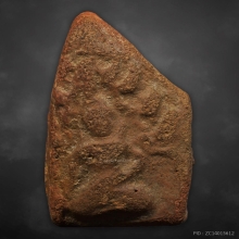 พระขุนแผนกรุวัดบ้านกร่าง (พลายคู่ตัดเดี่ยว) พิมพ์มงคลกลาง