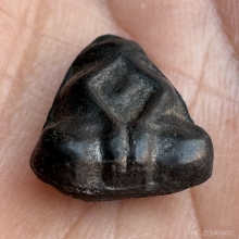 พระปิดตา หลวงพ่อดิ่ง วัดบางวัว หลังยันต์ ปี2467