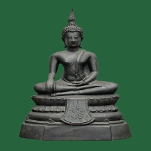 พระบูชารุ่นแรก หลวงพ่อดำ วัดตะคล้ำเอน กาญจนบุรี