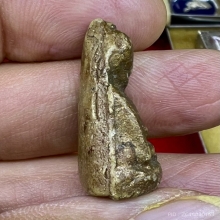 พระบัวเข็มเนื้อผงน้ำมันปิดทองเดิมวัดชนะสงครามฝังตะปูสังฆวานร