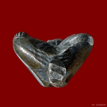 พระยอดธง เนื้อเงิน วัดพลับบางกะจะ จ.จันทบุรี ปี2535