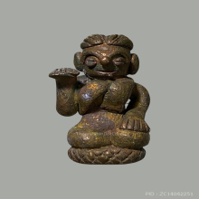 แม่นางกวัก นวะ หล่อโบราณ วัดหัวเขา