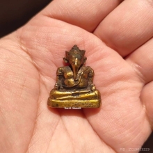 รูปหล่อพระพิฆเนศองค์ประธานโบสถ์พราหมณ์ ปี 30 ผิวดั่งทอง