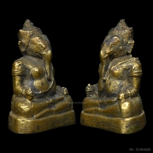 รูปหล่อพระพิฆเนศองค์ประธานโบสถ์พราหมณ์ ปี 30 ผิวดั่งทอง