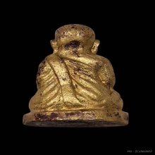 รูปหล่อหลวงพ่อเงิน วัดบางคลาน รุ่นช้างคู่ ปี2526  [องค์ที่2]