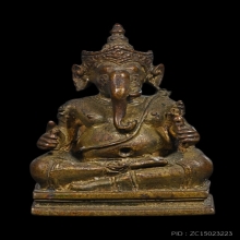 รูปหล่อพระพิฆเนศ จำลององค์ประธานโบสถ์พราหมณ์ ปี 30 