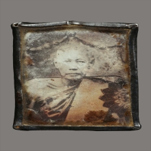 รูปถ่ายซีเปีย หลวงพ่ออ่ำ วัดตลุก