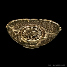 พระกริ่งเชียงแสน ญสส หลวงพ่อเกษม เขมโก ปี33 เนื้อทองคำ