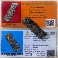 +บัตรสมาคม&บัตรการันตีพระ ตะกรุดจันทร์เพ็ญหลวงปู่ศุข