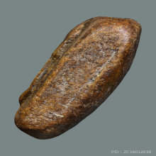 พระปิดตา หลวงพ่อฉิ่ง วัดบางพระ เนื้อผงขาว จุ่มน้ำมันทาไม้