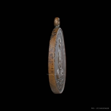 เหรียญนั่งเต็มองค์ หลวงพ่อจาด วัดบางกระเบาปี 85 พิมพ์บัวคว่ำ