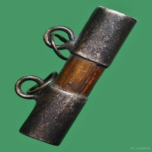 ตะกรุดไม้รวกหุ้มเงิน หลวงพ่อแช่ม วัดตาก้อง จ.นครปฐม