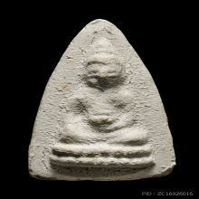 พระพุทโธน้อย พิมเล็ก เนื้อผง ปากอ้าตาเหลี่ยม