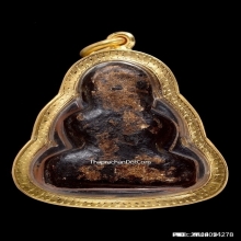 พระปิดตาหลวงปู่กลิ่น วัดสะพานสูง เนื้อผงคลุกรัก