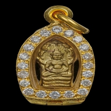 (3)ปรกใบมะขามหลวงพ่อสงฆ์ พ.ศ.2518 วัดเจ้าฟ้าศาลาลอย จ.ชุมพร