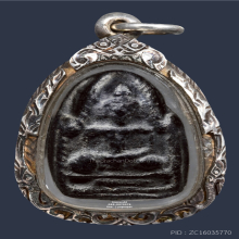 พระผงคลุกรัก พิมพ์มารวิชัย หลวงพ่ออิ่ม วัดหัวเขา