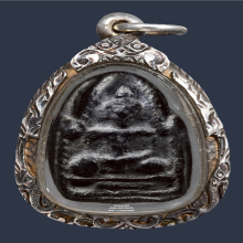 พระผงคลุกรัก พิมพ์มารวิชัย หลวงพ่ออิ่ม วัดหัวเขา