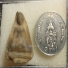พระเนื้อดินผสมผง เก่าแท้ไม่ทราบที่ครับ