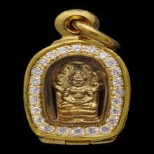 (4)ปรกใบมะขามหลวงพ่อสงฆ์ พ.ศ.2518 วัดเจ้าฟ้าศาลาลอย จ.ชุมพร