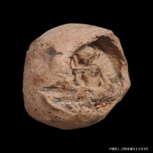 พระซุ้มศรีวิชัย (เม็ดกระดุม) พิมพ์ชลูด เขาศรีวิชัย