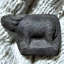 ควายธนู ปู่จันทร์ วัดทุ่งเฟื้อ รุ่นแรก ฐานตรง ล่ำใหญ่ สวยมาก