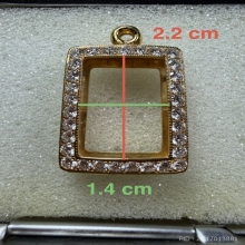 ตลับเพชรแบ่งปันสำหรับคนเอาไว้ใช้ครับใส่พิมพ์สี่เหลี่ยมปู่ศุข