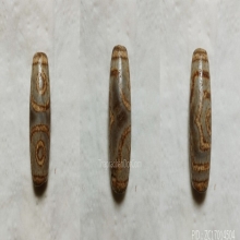 ลูกปัดโบราณหินทิเบต ลาย 3 ตา