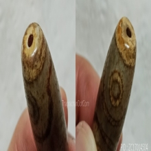 ลูกปัดโบราณหินทิเบต ลาย 3 ตา