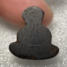 พระไม้เสาโบสถ์เก่า หลวงปู่เหรียญ วัดหนองบัว จ.กาญจนบุรี 