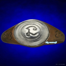 เเหวน หลวงพ่อทองสุขวัดโตนดหลวง นะใหญ่ หัวเงิน