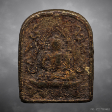 พระพุทธชินราช หลังเรียบ วัดสามปลื้ม ปี 2475