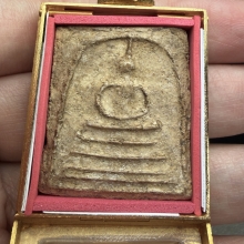 พระสมเด็จบางขุนพรหม พิมพ์เส้นด้าย สภาพสวยเดิมๆไม่มีอุดซ่อม