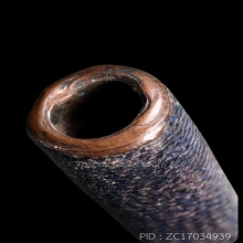 ตะกรุดโทนหลวงพ่อทบ วัดชนแดน เนื้อทองแดง ถักเชือก ลายธงชาติ