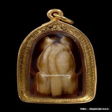 เขี้ยวเสือหลวงพ่อปาน วัดบางเหี้ย ศิลป์วัดกลาง ยุคต้น