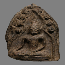 พระขุนแผน คู่ตัด พิมพ์หน้าเทวดาจัมโบ้ วัดบ้านกร่าง