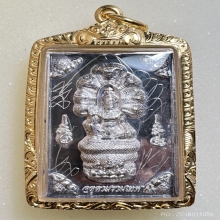  จตุคามรามเทพหลวงพ่อโชติ รุ่นเหนือดวง เนื้อเงิน พ.ศ. 2549