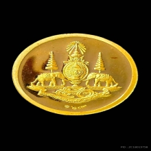 เหรียญครูบาศรีวิชัย เนื้อทองคำ