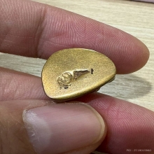 รูปหล่อ หลวงปู่เเหวน อ.เชื้อ หนูเพชร ไม่อุดกริ่ง นิยม