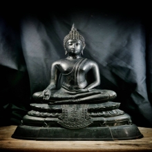 หายาก/ 9นิ้ว ดินไทย 2หางลง หลวงพ่อแพ วัดพิกุลทอง สิงห์บุรี