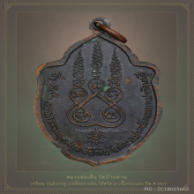 เหรียญมังกรคู่ หลวงพ่อเอีย วัดบ้านด่าน จ.ปราจีนบุรี 