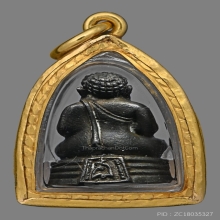 พระสังกัจจายน์ หลวงปู่โต๊ะ วัดประดู่ฉิมพลี 2522 เนื้อนวโลหะ