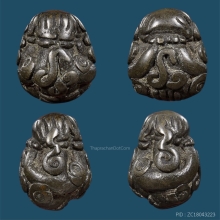 *สำริด* ขนาดเล็กจิ๋ว พระปิดตาเกลอเดี่ยว ลพ.ทา โลหะ 8 ชนิด